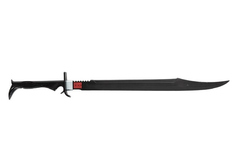Modern Icons 1:1 G.I. Joe Snake Eyes Sword with Display Stand GameStop Exclusive