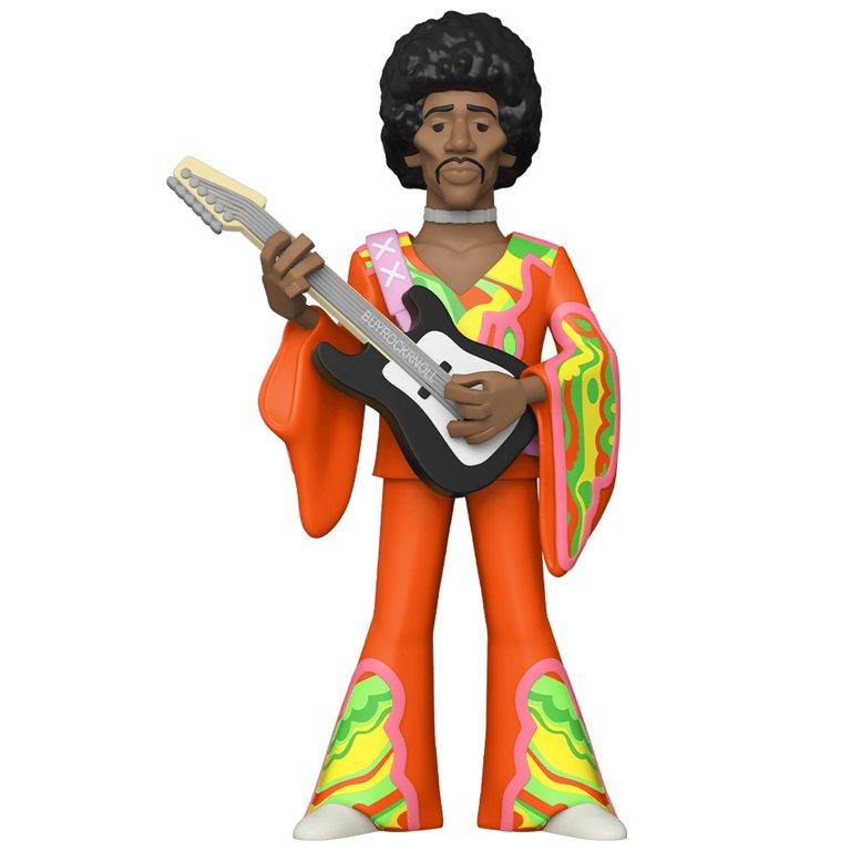 Jimi Hendrix Collectible 2022 Handpicked Funko 12 Inch Premium Gold Vinyl Figure