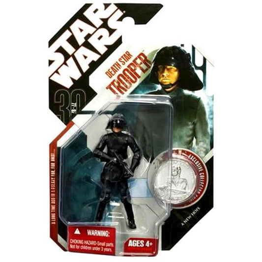 Star Wars 30th Anniversary Death Star Trooper Action Figure(Silver Coin)