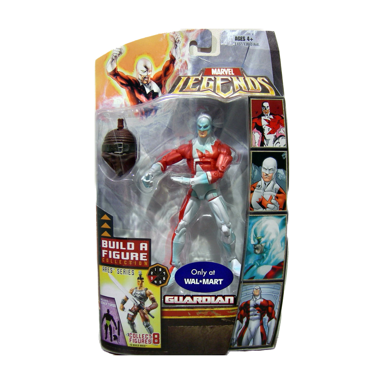 Marvel Legends Exclusive Limited Edition Build A Figure Collection Ares Series GUARDIAN with Ares Lower Torso