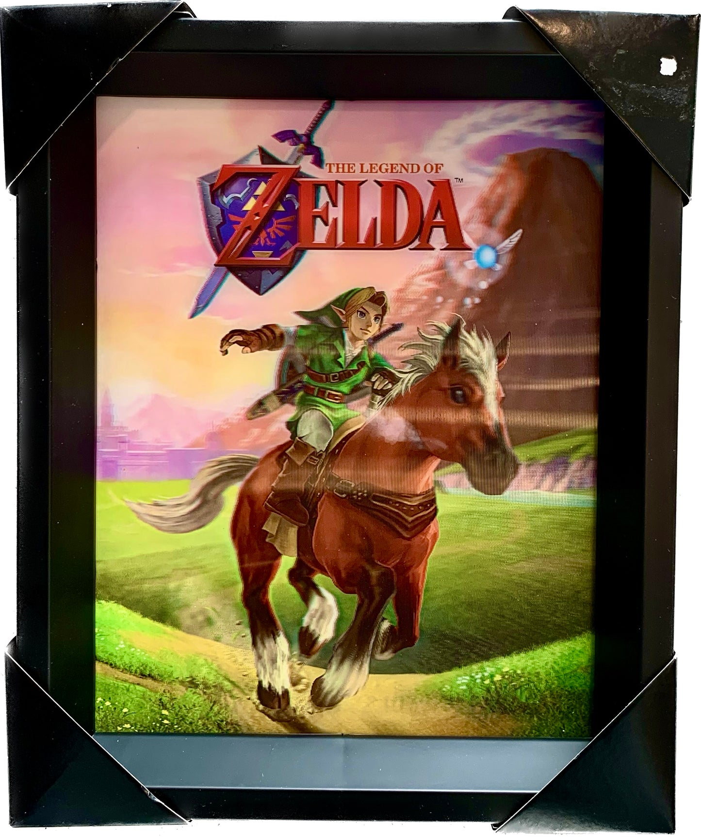 Legend of Zelda 3D Lenticular Holographic Wall Art 9x11