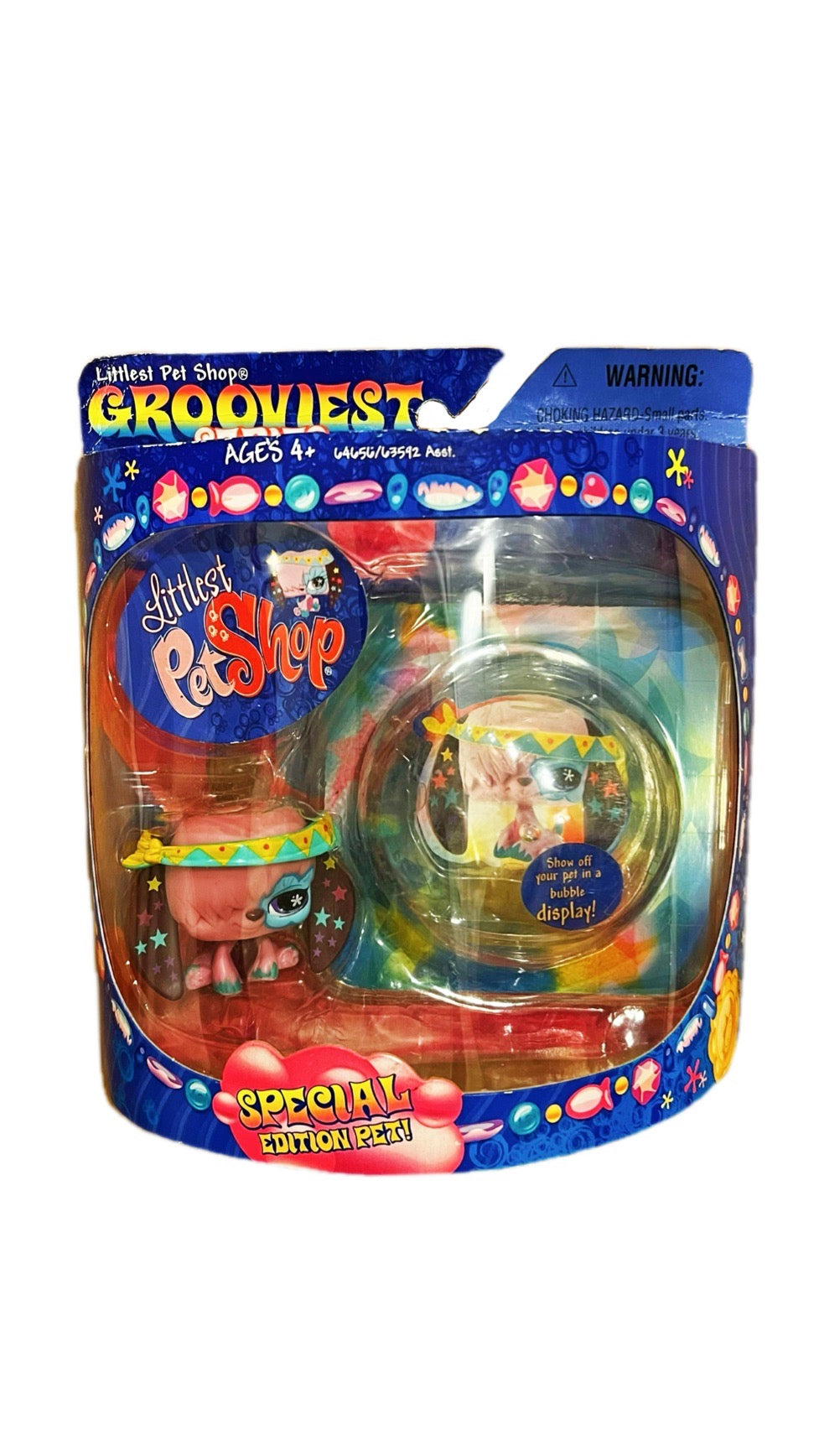 Littlest Pet Shop Grooviest Series Dog Figure