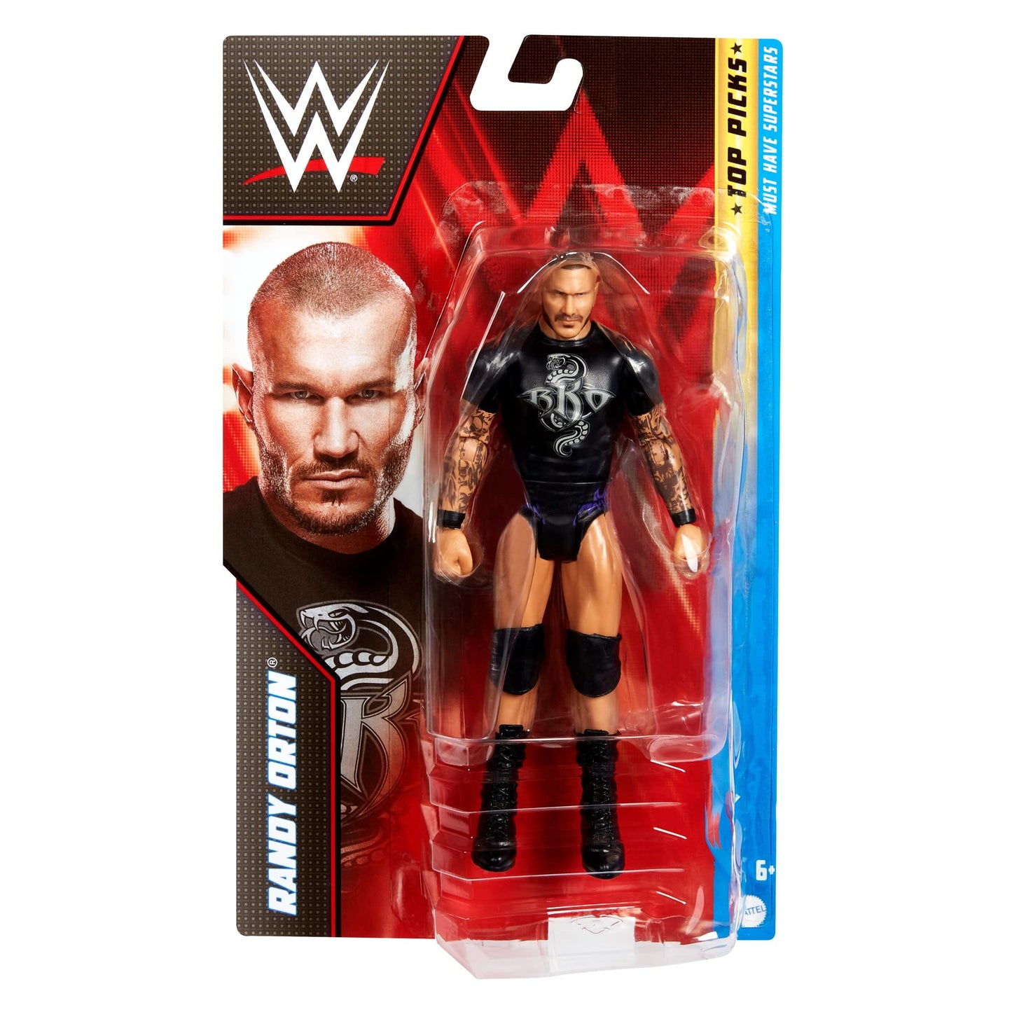 WWE Randy Orton Top Picks Action Figures, 6-inch Posable Collectible