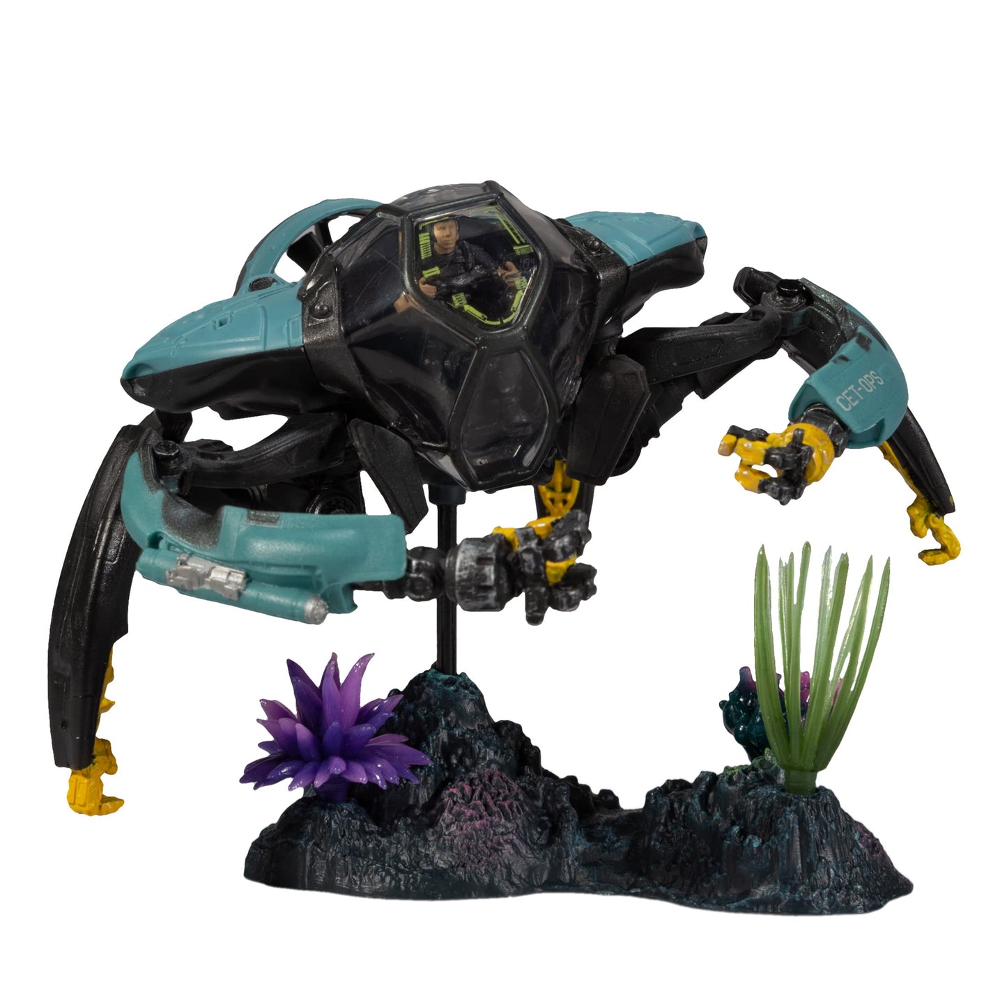 Avatar The Way of Water World of Pandora CET-OPS Crabsuit Action Figure