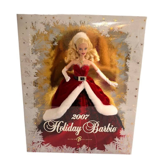 Mattel Barbie Collector 2007 Holiday Barbie  Doll