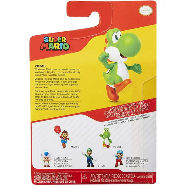 Nintendo Super Mario 2.5 inch Action Figure Running Yoshi