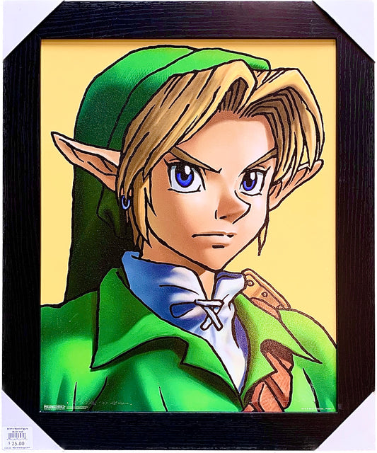 The Legend of Zelda Link Anime Figure Wall-Art 18x24