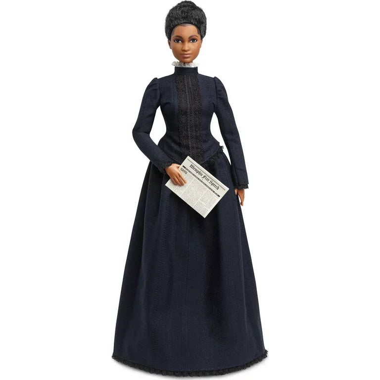 Barbie Inspiring Women Doll Ida B. Wells with Newspaper Accessory