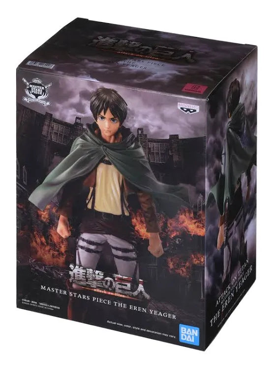 Banpresto Attack on Titan Eren Yeager Master Stars Piece Statue