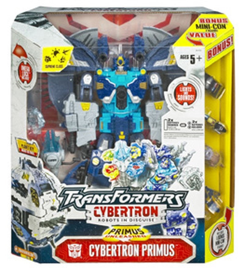 Transformers Cybertron Primus Unleashed Supreme Omega Lock Planet Keys