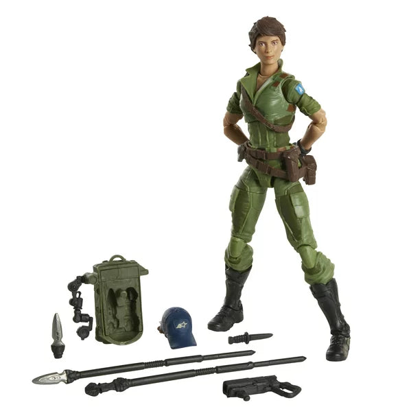 G.I. Joe Classified Series Lady Jaye 6-inch Action Figure, Accessories
