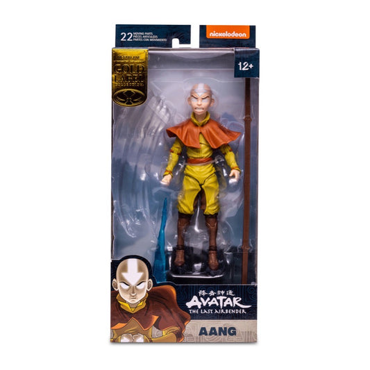 McFarlane Toys Avatar: The Last Airbender Aang Avatar State Gold Label 7-in Action Figure