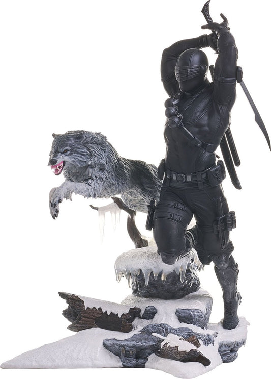 Diamond Select Toys G.I. Joe Snake Eyes and Timber Gallery 11-in Statue