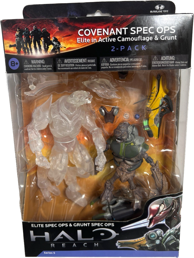 Halo Reach Covenant Spec Ops Action Figures 2 Pack
