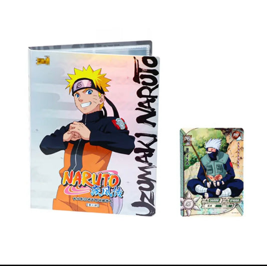 Naruto Shippuden Card Collection Book Uzumaki Naruto Uchiha Sasuke Card Collection Book