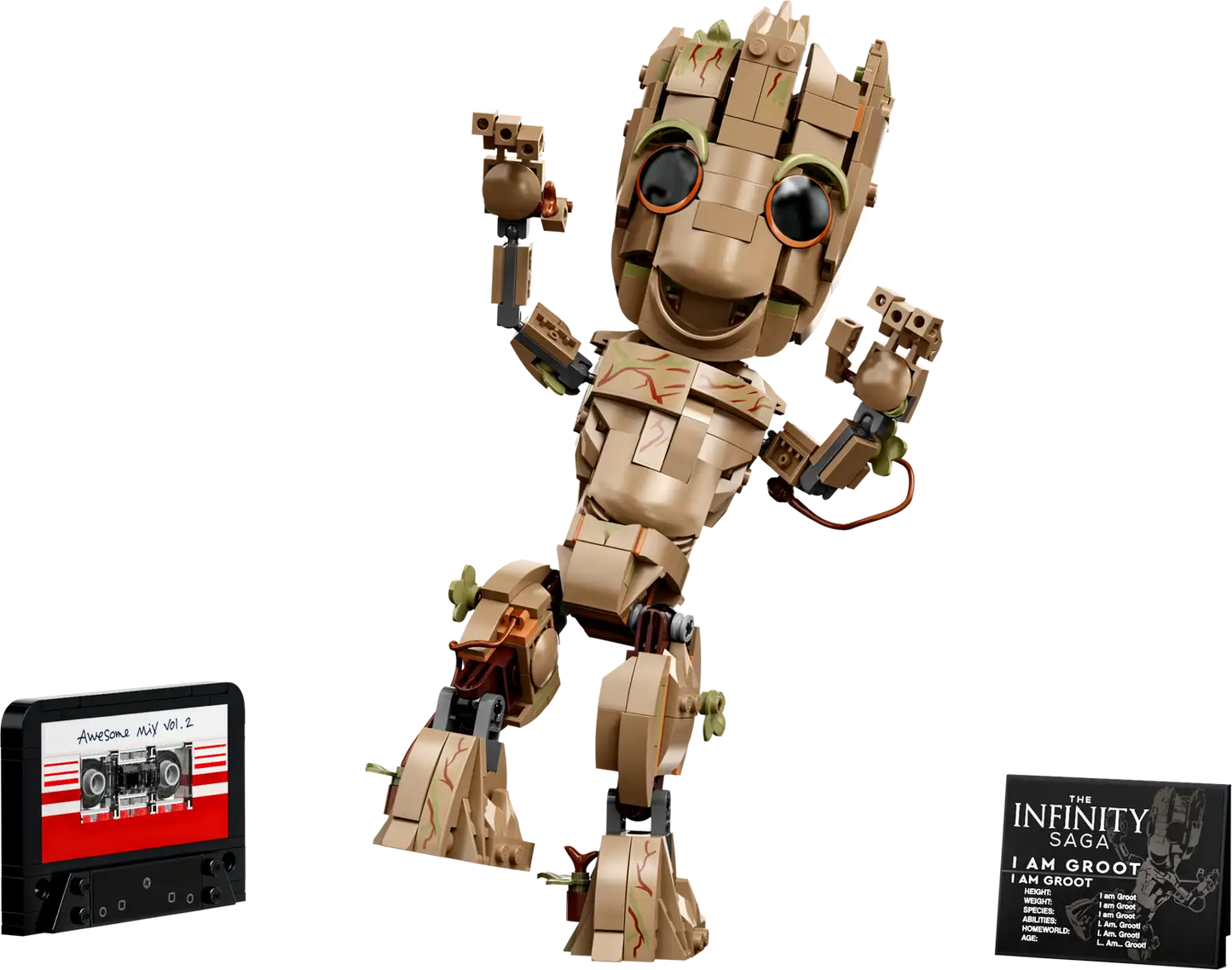 LEGO Super Heroes Marvel A Saga do Infinito I am Groot 76217
