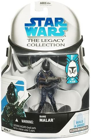 Star Wars the Legacy Collection "Build A Droid" Bane Malar