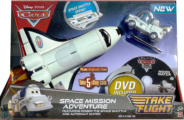 Disney/Pixar Cars Space Mission Adventure with Moon Mater and DVD Set