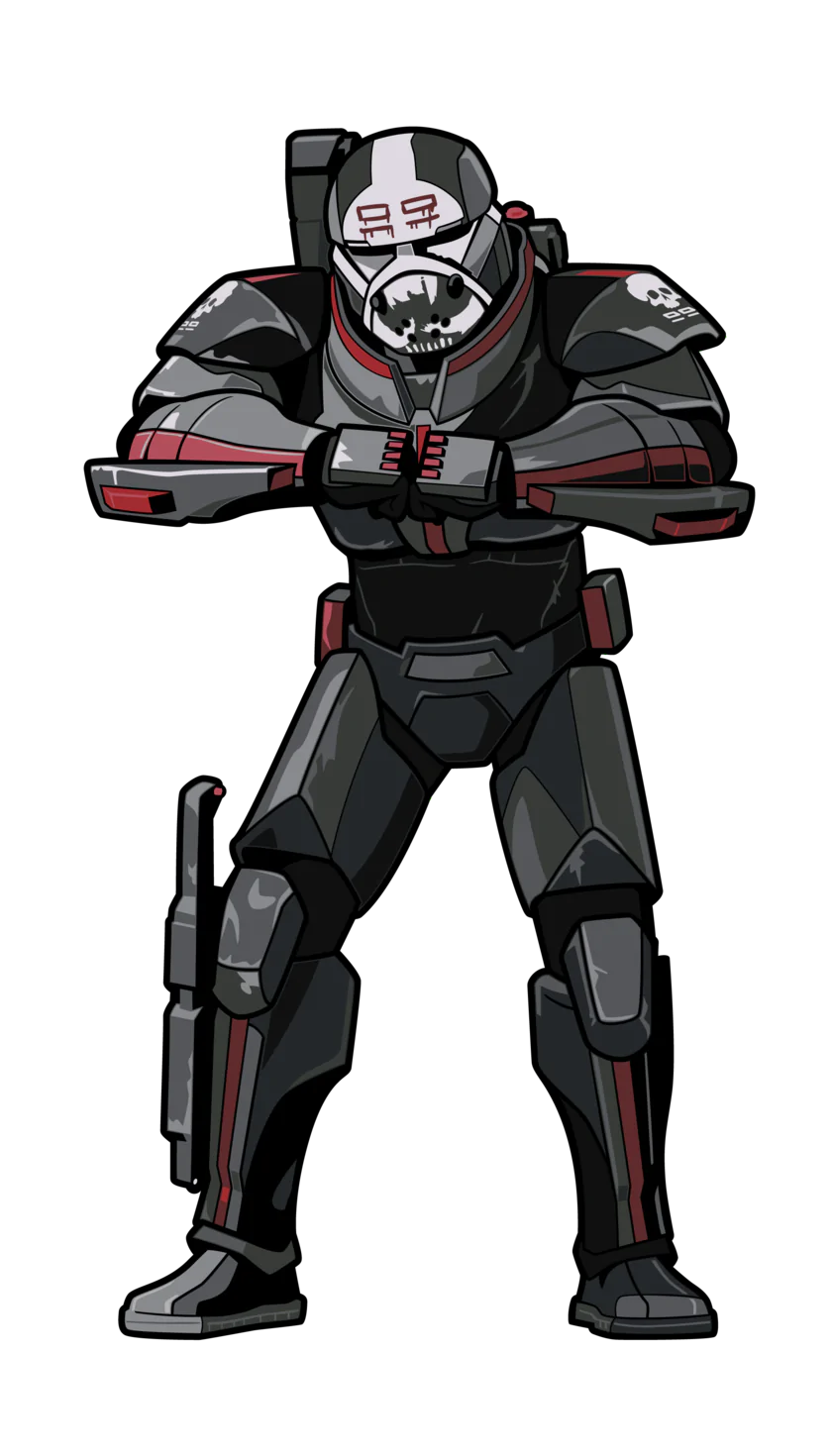 FiGPiN Star Wars The Bad Batch Wrecker Enamel Pin #766