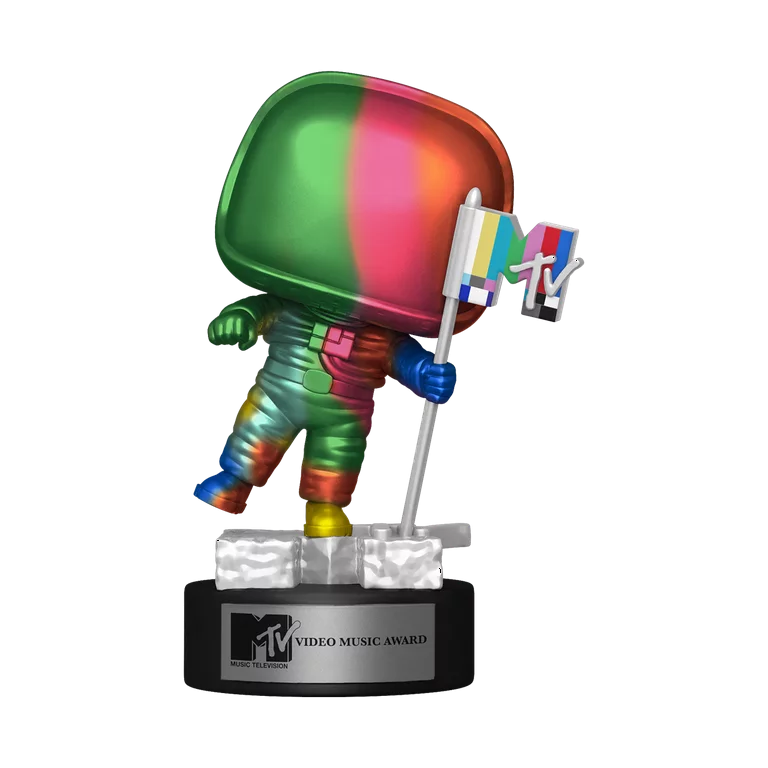 Funko POP! Ad Icons: MTV - Moon Person Vinyl Figure (Rainbow) #18