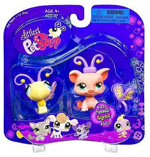 Littlest Pet Shop Funniest Toy Figure Set #621/622