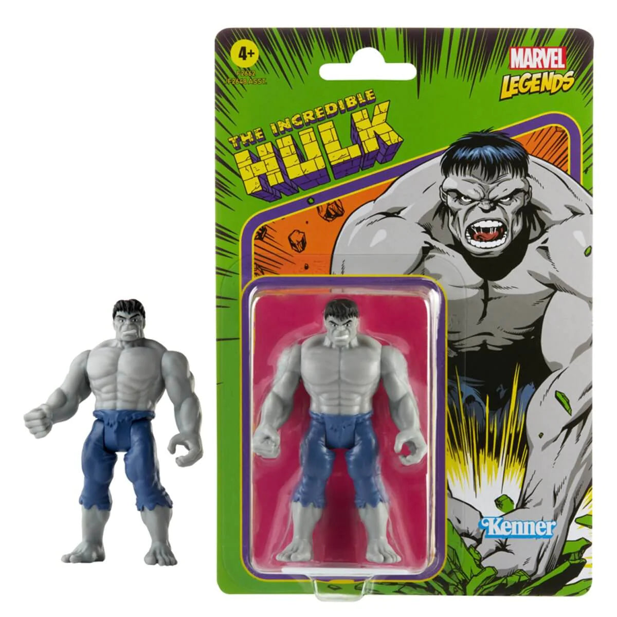 Marvel Legends 3.75-inch Retro Collection The Incredible Hulk Action Figure