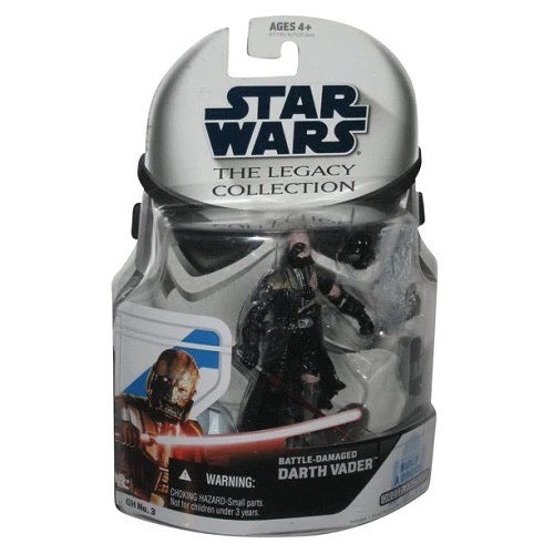 Star Wars the Legacy Collection "Build A Droid" Battle Damage Darth Vader