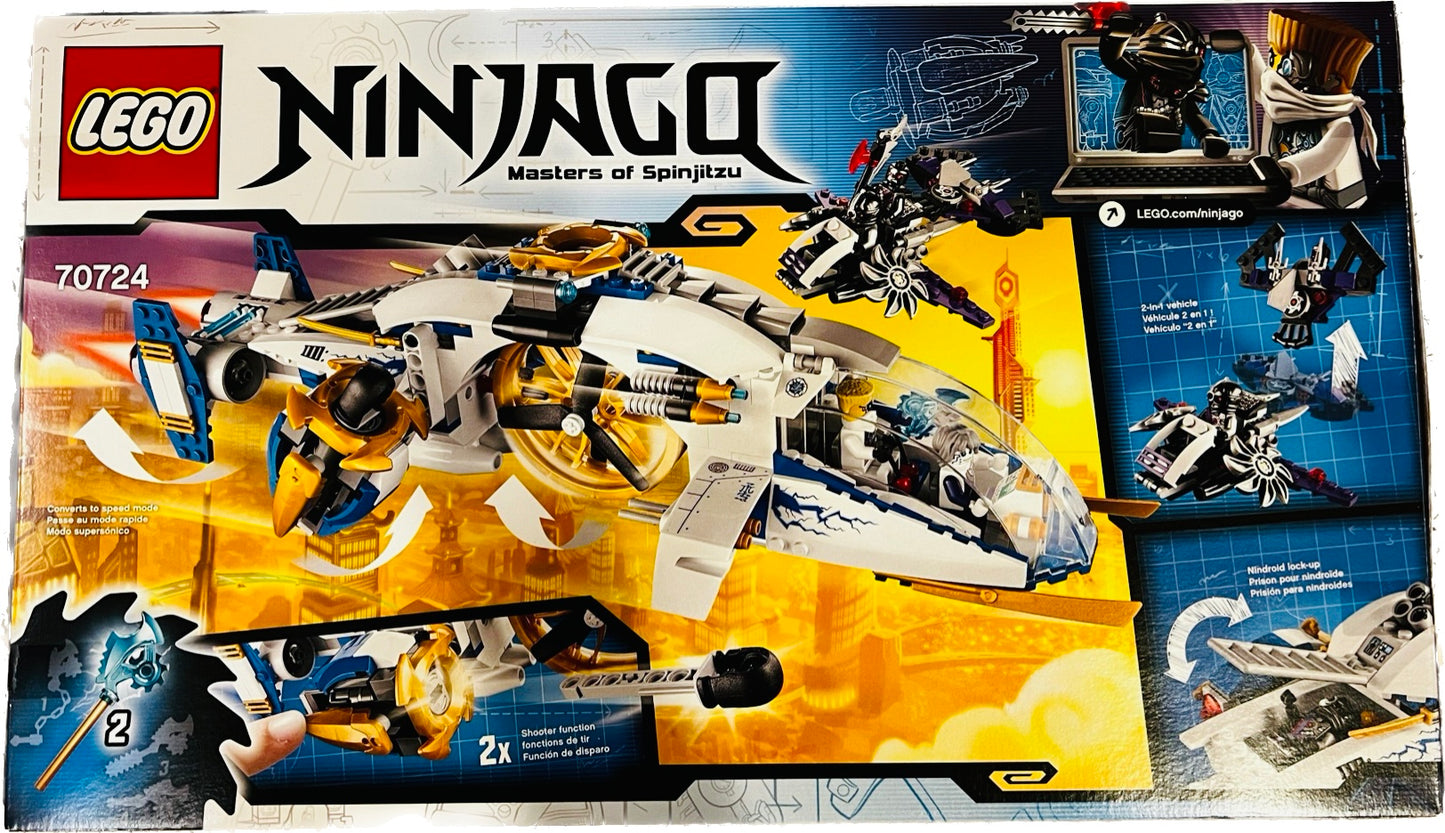 Lego Ninjago Masters Of Spinjitzu Ninja Copter #70724