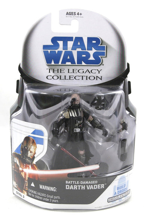 Star Wars the Legacy Collection "Build A Droid" Darth Vader
