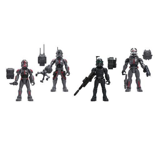 Star Wars Mission Fleet Clone Commando Clash 4-pack Action Figures
