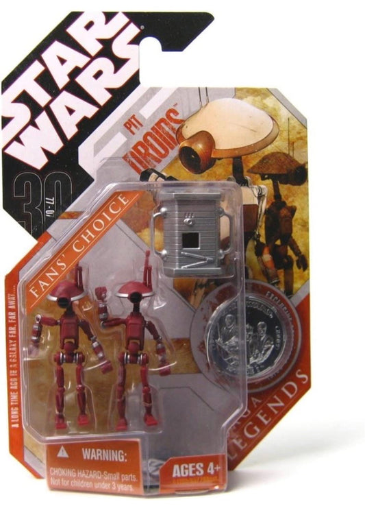 Star Wars 30th Anniversary Pit Droids Action Figure (Red)