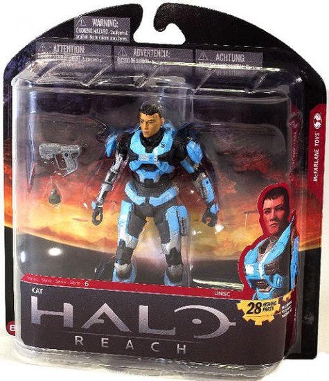 Halo Reach Series 6 Kat Action Figure