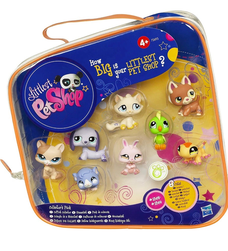 Littlest Pet Shop Collector‘s Pack #1362-#1369 8-Pets Set