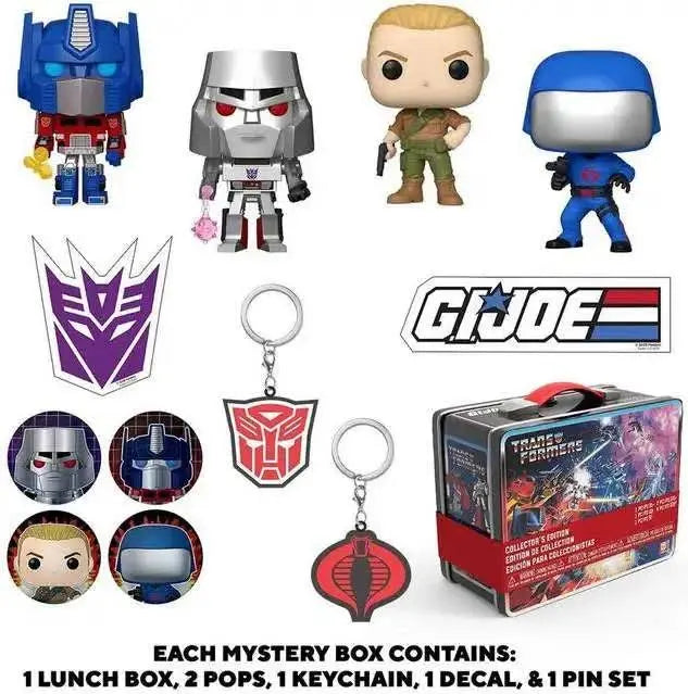 Funko Pop! G.I. Joe vs. Transformers Exclusive Mystery Box #285