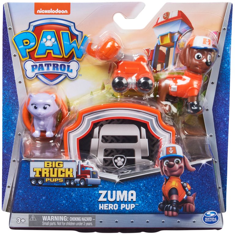 Paw Patrol Big Truck Pups 2.5” Zuma Hero Pup Action Figure