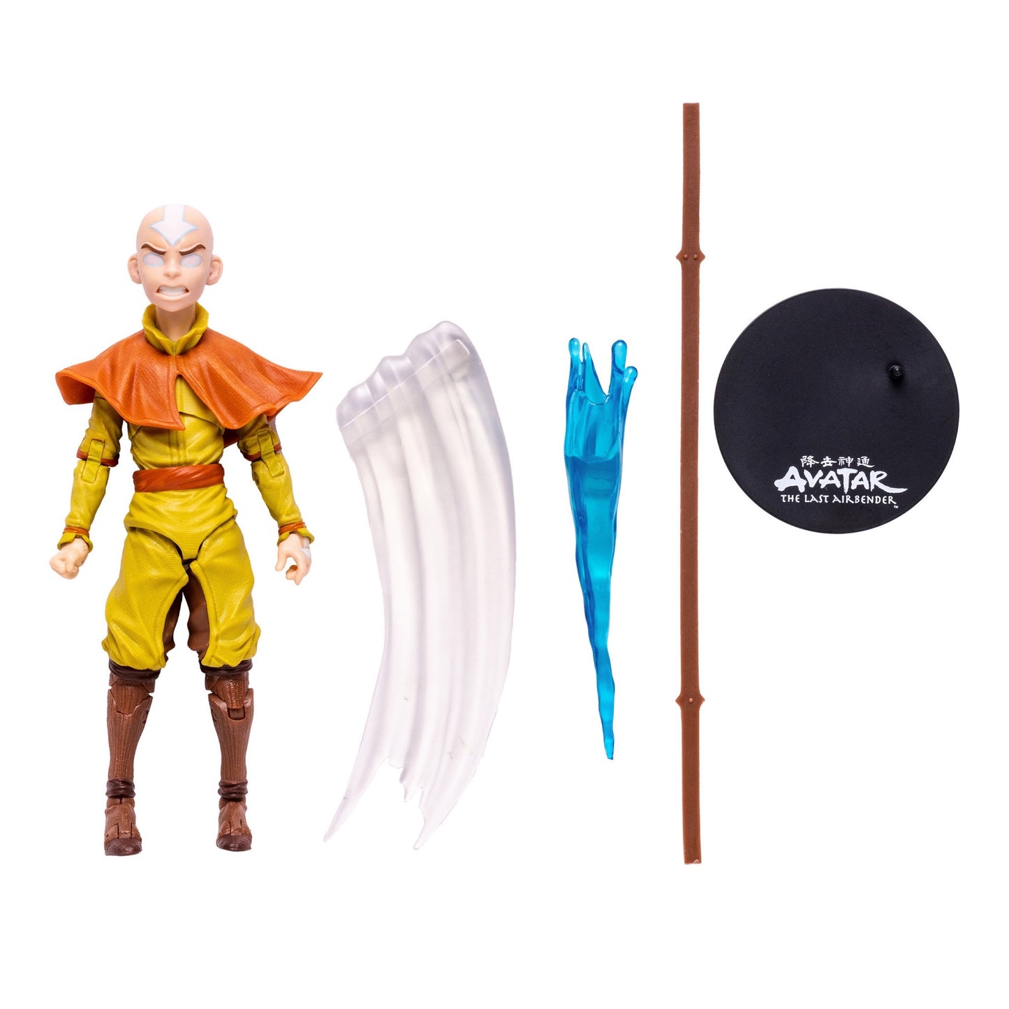 McFarlane Toys Avatar: The Last Airbender Aang Avatar State Gold Label 7-in Action Figure