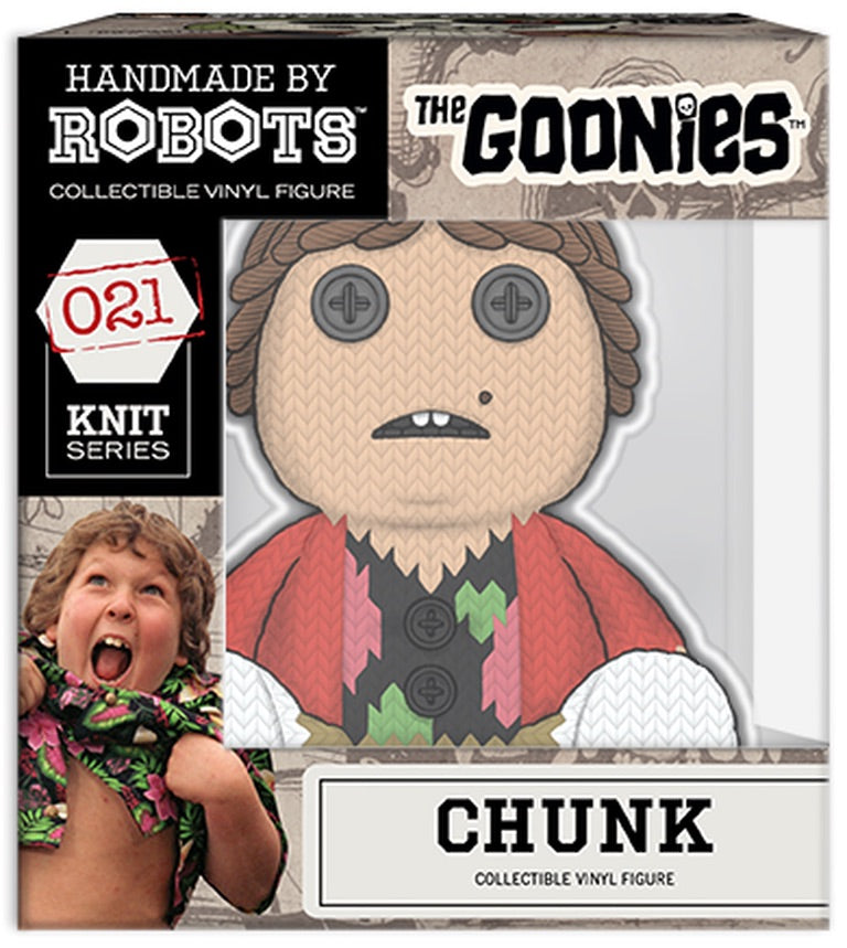 Handmade by Robots Knit Series The Goonies Chunk Collectible Vinyl Figure