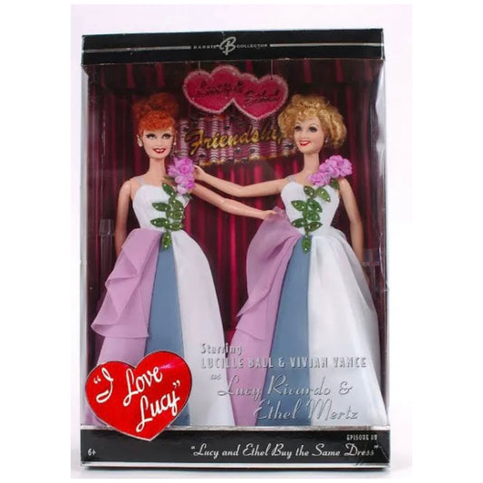 Barbie I Love Lucy. Lucy And Ethel Buy The Same Dress Episode 69