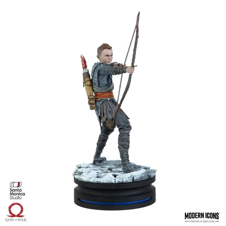Modern Icons God of War Atreus Modern Icon Statue GameStop Exclusive