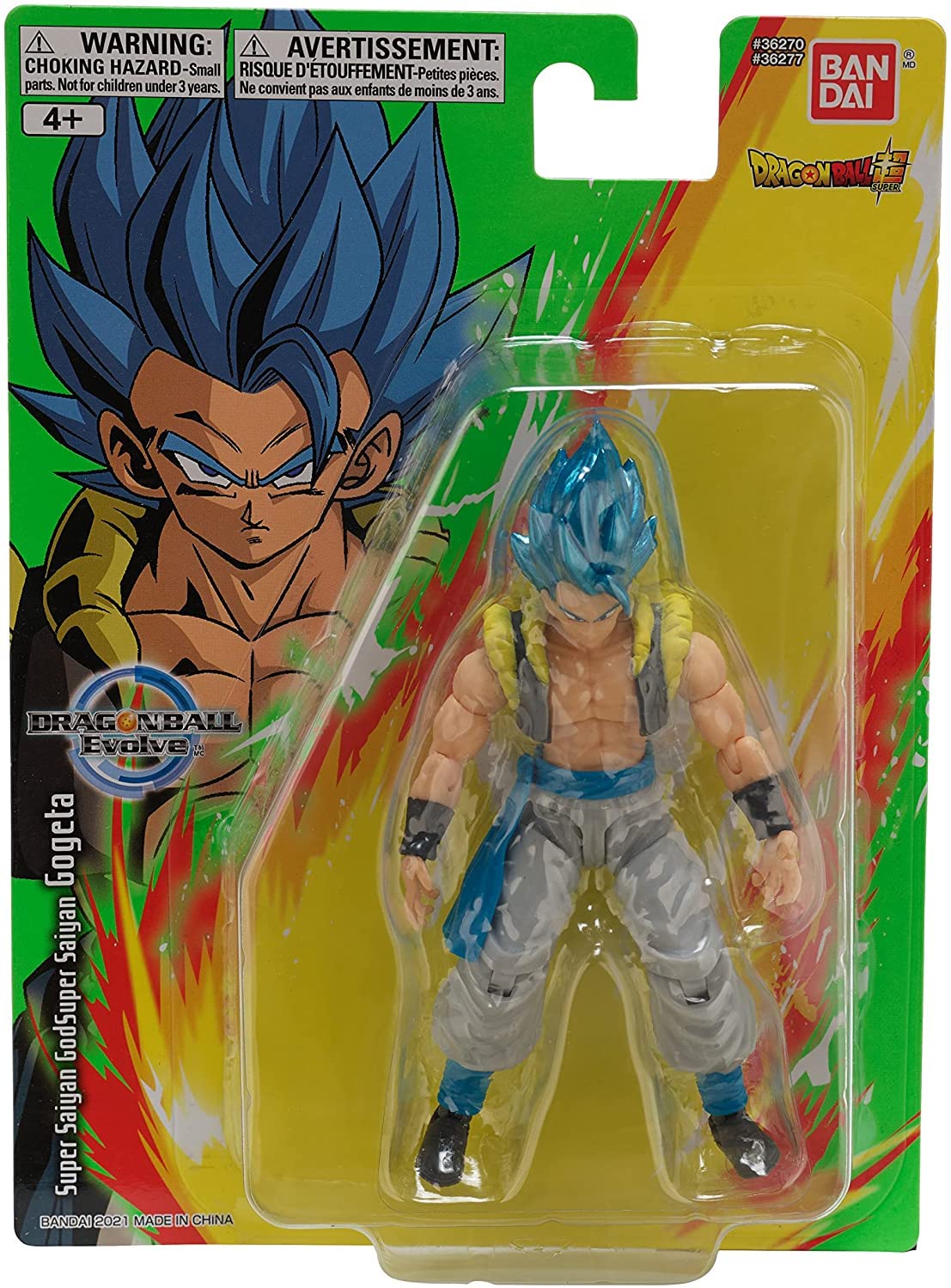 Dragon Ball Super - Evolve 5" Super Sayan Blue Gogeta Action Figure