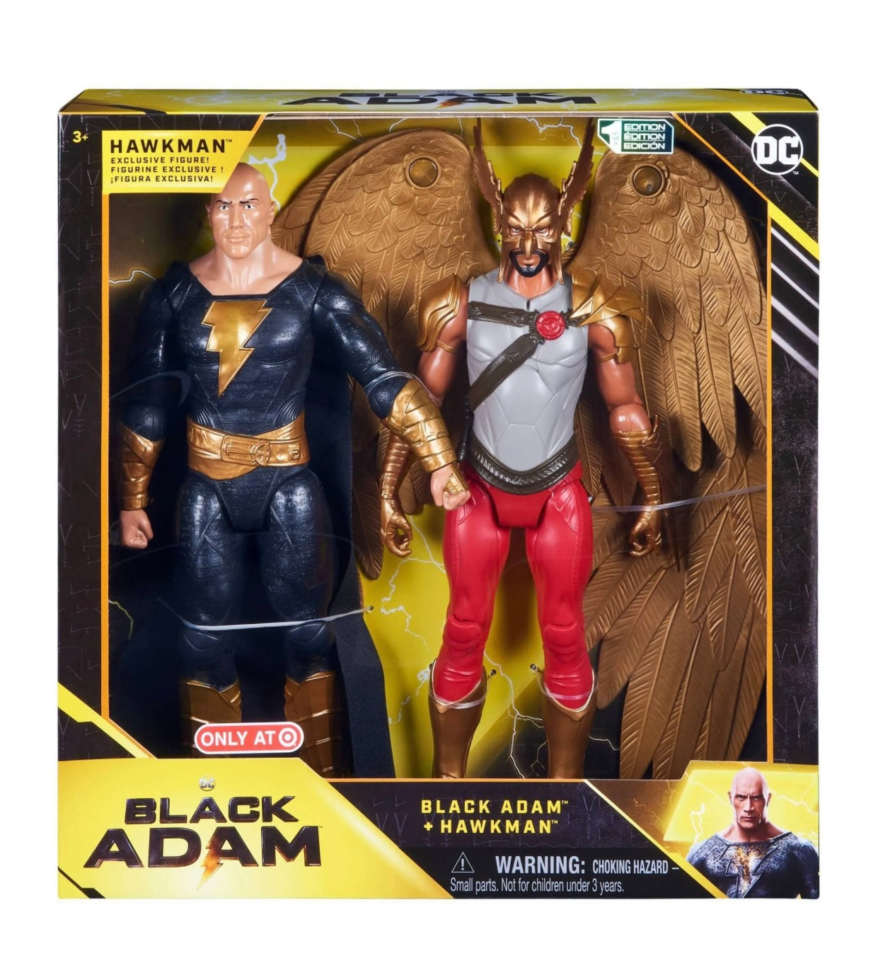 DC Comics 1st Edition Black Adam & Hawkman Set - 2pk (Target Exclusive)