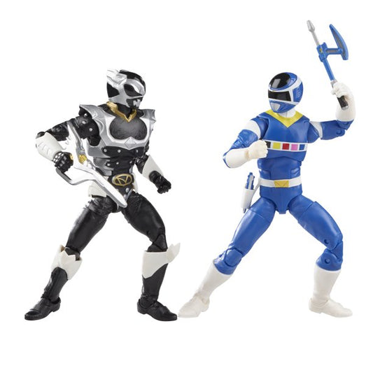 Power Rangers Lightning Collection In Space Blue Ranger Vs. Silver Psycho Ranger Action Figures