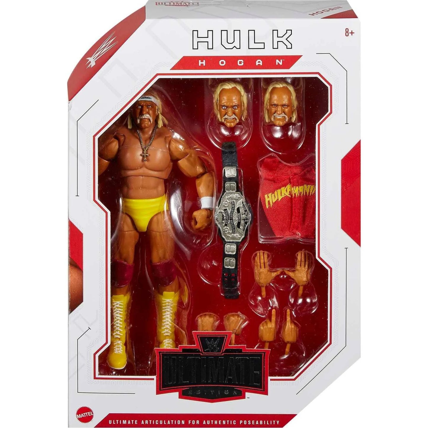 WWE Ultimate Edition 13 Hulk Hogan Action Figure w/ accessories