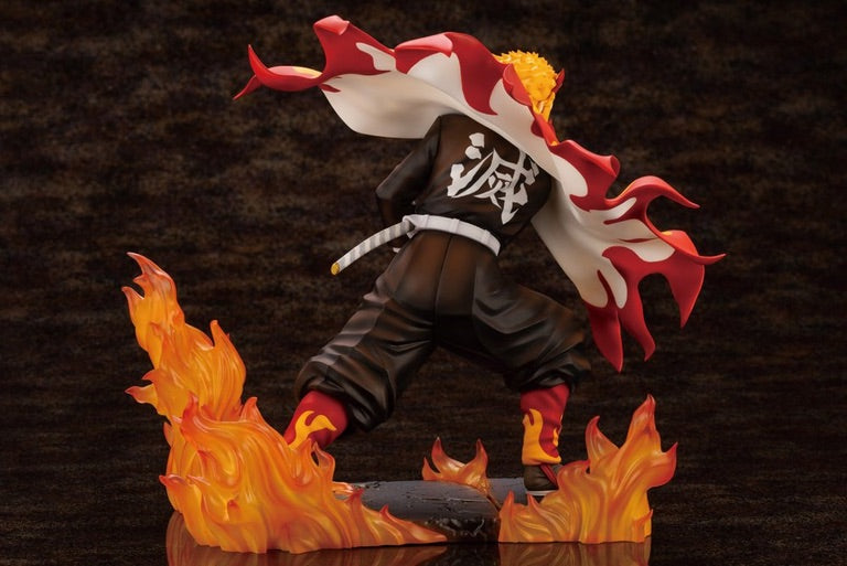 Kotobukiya Demon Slayer: Kimetsu no Yaiba Kyojuro Rengoku ArtFX J Statue