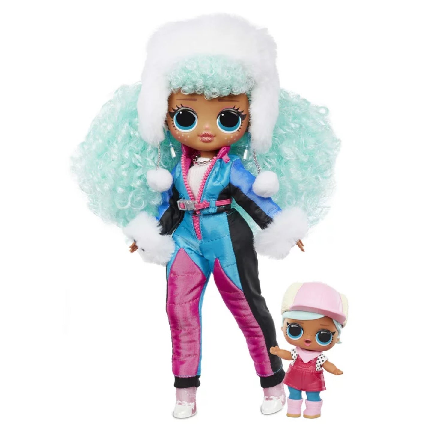 LOL Surprise OMG Winter Chill Icy Gurl Fashion Doll & Brrr B.B. Doll With 25 Surprises