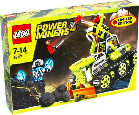 Lego Power Miners Limited Edition Boulder Blaster #8707