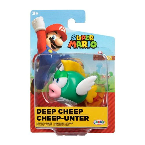 Nintendo Super Mario 2.5 inch Action Figure Deep Cheep