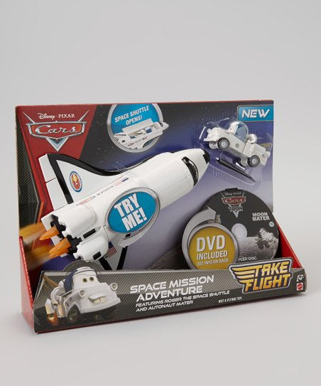 Disney/Pixar Cars Space Mission Adventure with Moon Mater and DVD Set