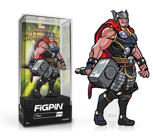 FiGPiN Marvel Contest Champions Thor Collectible Enamel Pin #674