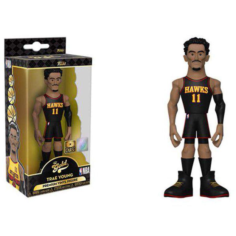 Funko Gold Trae Young (Atlanta Hawks) (Alternate Uniform) 5" NBA *CHASE* Vinyl Figure